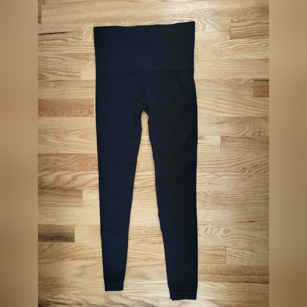 SPANX Blue Seamless Leggings Medium